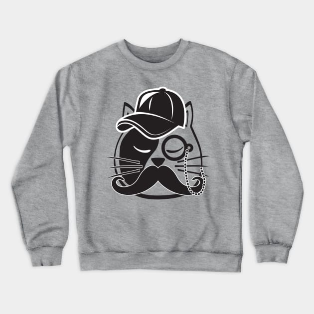 Cat Dad Crewneck Sweatshirt by Hunter_c4 "Click here to uncover more designs"